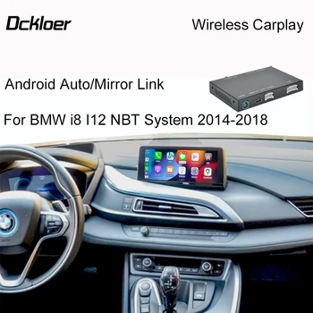 Безжична CarPlay за BMW i8 I12 NBT Система 2014-2018 с функция за Android Auto Mirror Линк AirPlay Car Play