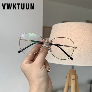 VWKTUUN Неправилни Рамки За очила За Жени Оптични Мъжки слънчеви Очила Рамки Късогледство Негабаритная Рамки За Очила, Прозрачни Лещи Големи Очила