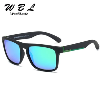 WarBLade 2019 Нови Поляризирани Слънчеви Очила Polaroid слънчеви Очила Мъжки Странични Стъкла Дизайна на Слънчеви Очила За Шофиране Анти-UV Гореща