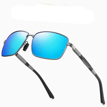Al-mg Женски Мъжки Поляризирани слънчеви очила Polarized Огледални Слънчеви очила На поръчка Късогледство от Минус лещи, Предписани От -1 До -6