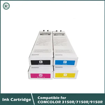 СЪВМЕСТИМ мастило касета за мастилено-струен принтер 3150R 7150R 9150R 1000 мл K C M Y цвят