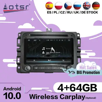 2 Din Carplay Android Мултимедиен Стерео За Dodge RAM 1500 2014 2015 2016 2017 2018 2019 GPS Navi Аудио Радио Главното Устройство